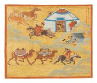Four Persian Painted Manuscripts