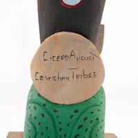 Painted Model Totem Pole
