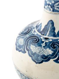 Three Chinese Blue and White Porcelain Bottles
