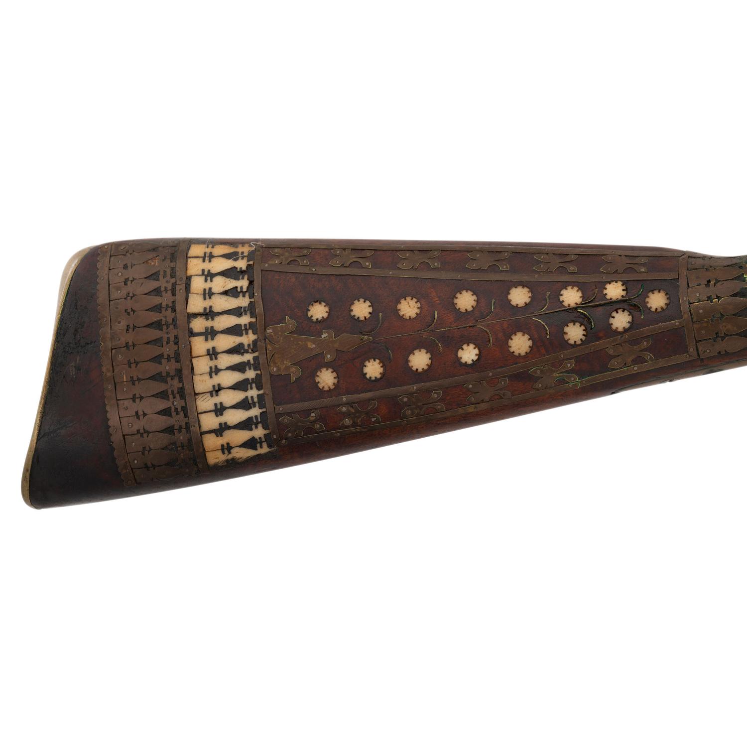 Enfield-style Musket with Decorated Stock