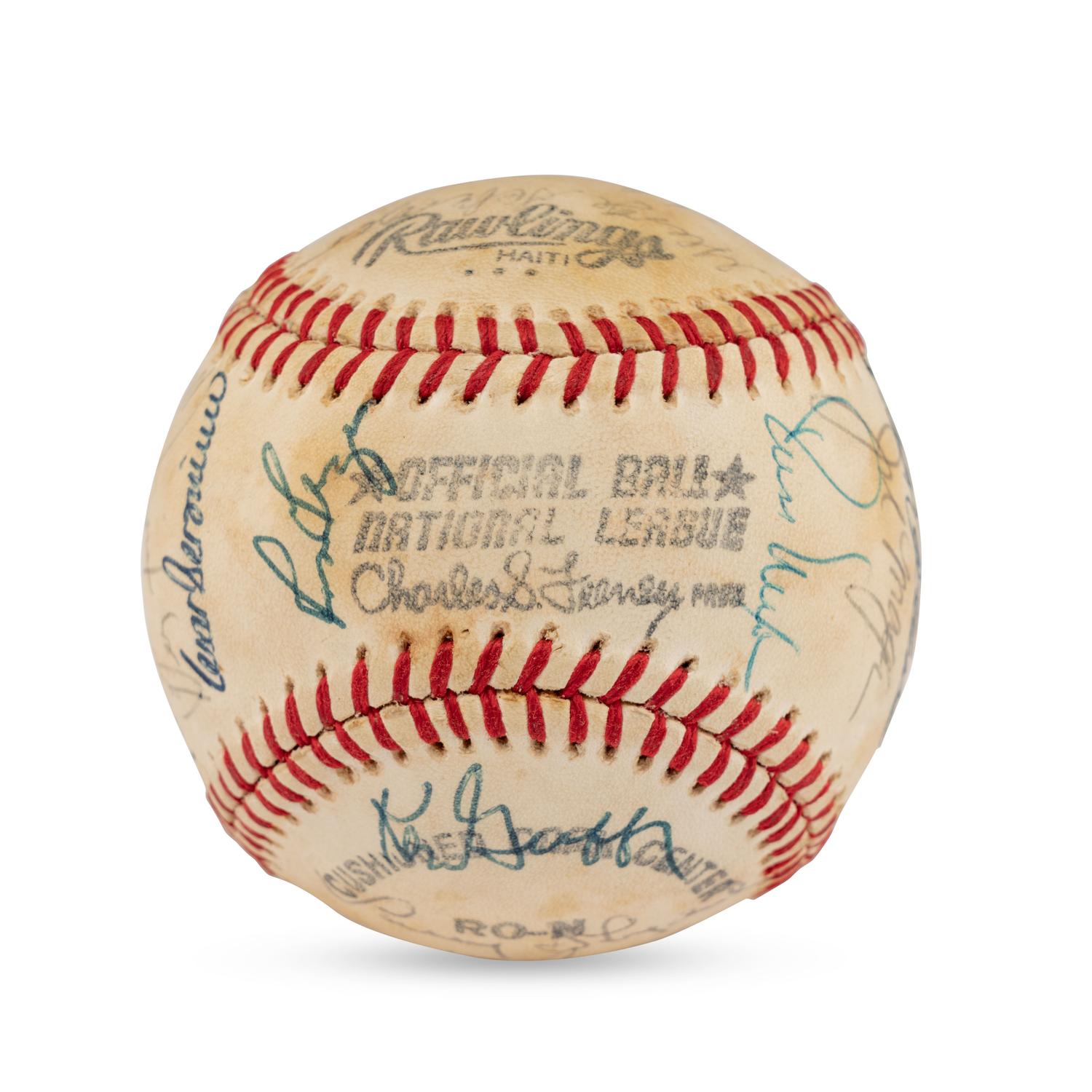 A 1978 Cincinnati Reds Team Signed Autograph Baseball
