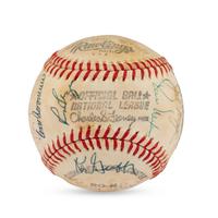 A 1978 Cincinnati Reds Team Signed Autograph Baseball