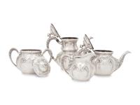 An American Silver Four-Piece Tea and Coffee Service