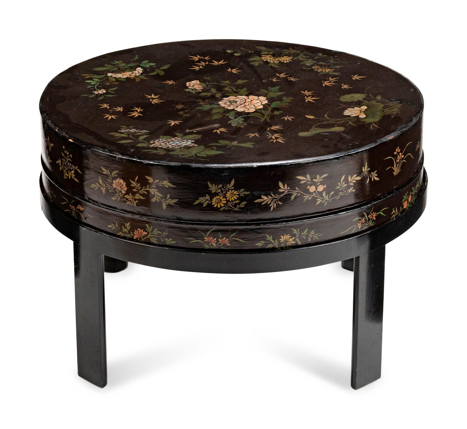 A Chinese Enamel Circular Condiment Set — 19TH CENTURY