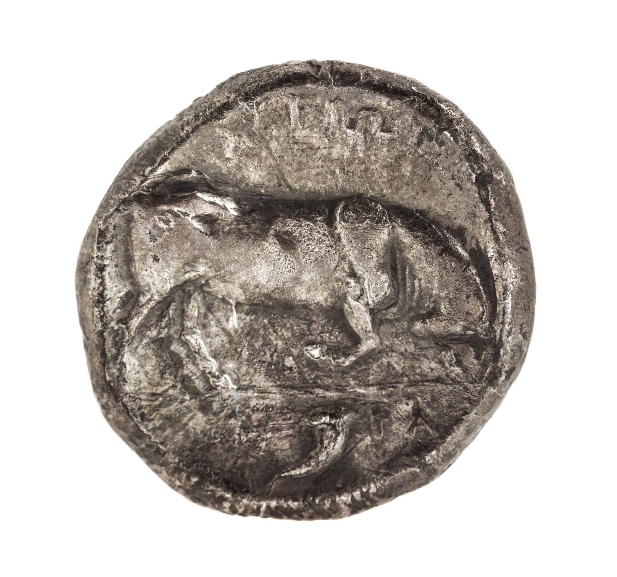 Lucania, Thurioi (circa 400-350 BCE), Silver Distater — Silver Distater