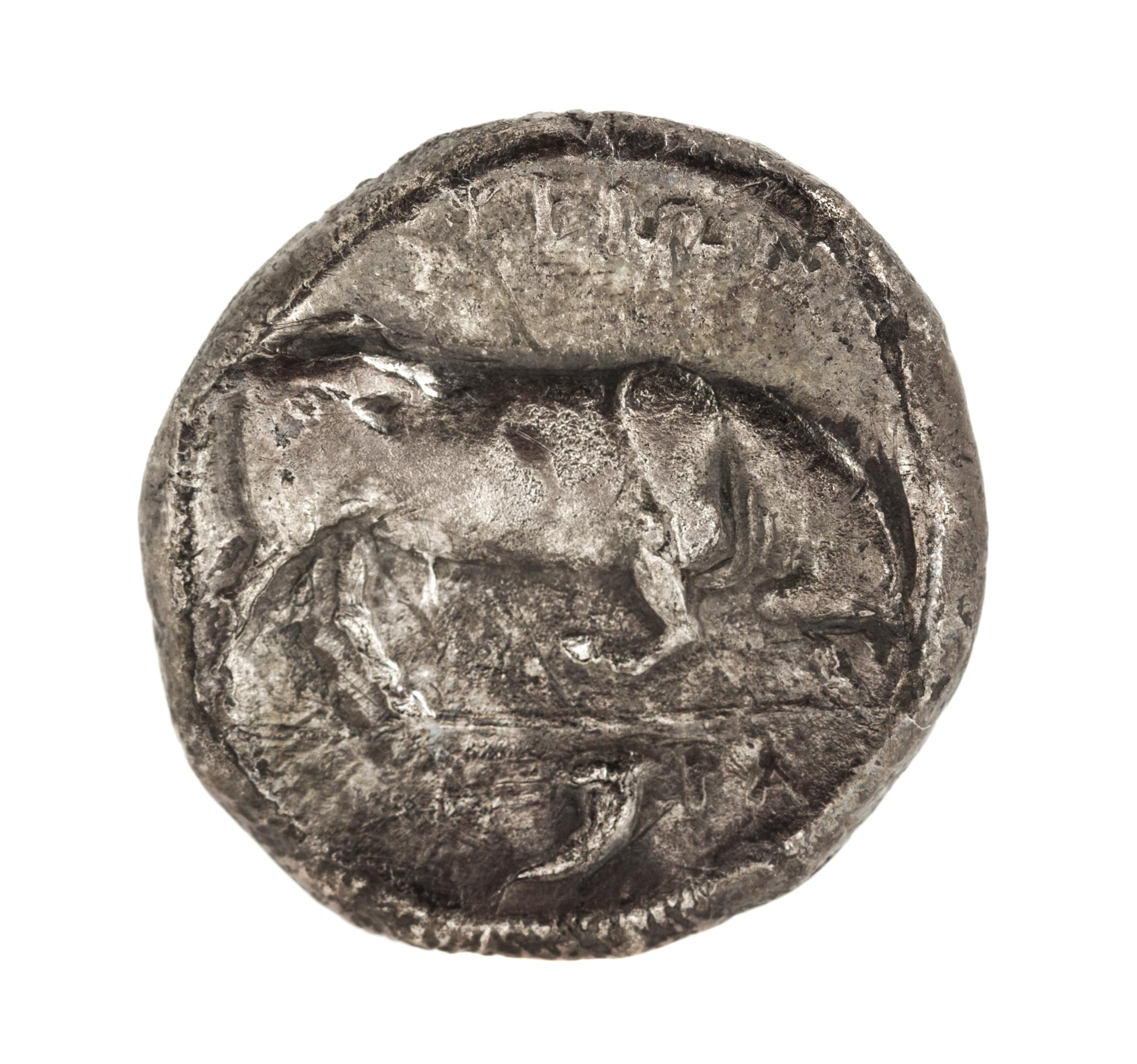 Lucania, Thurioi (circa 400-350 BCE), Silver Distater — Silver Distater