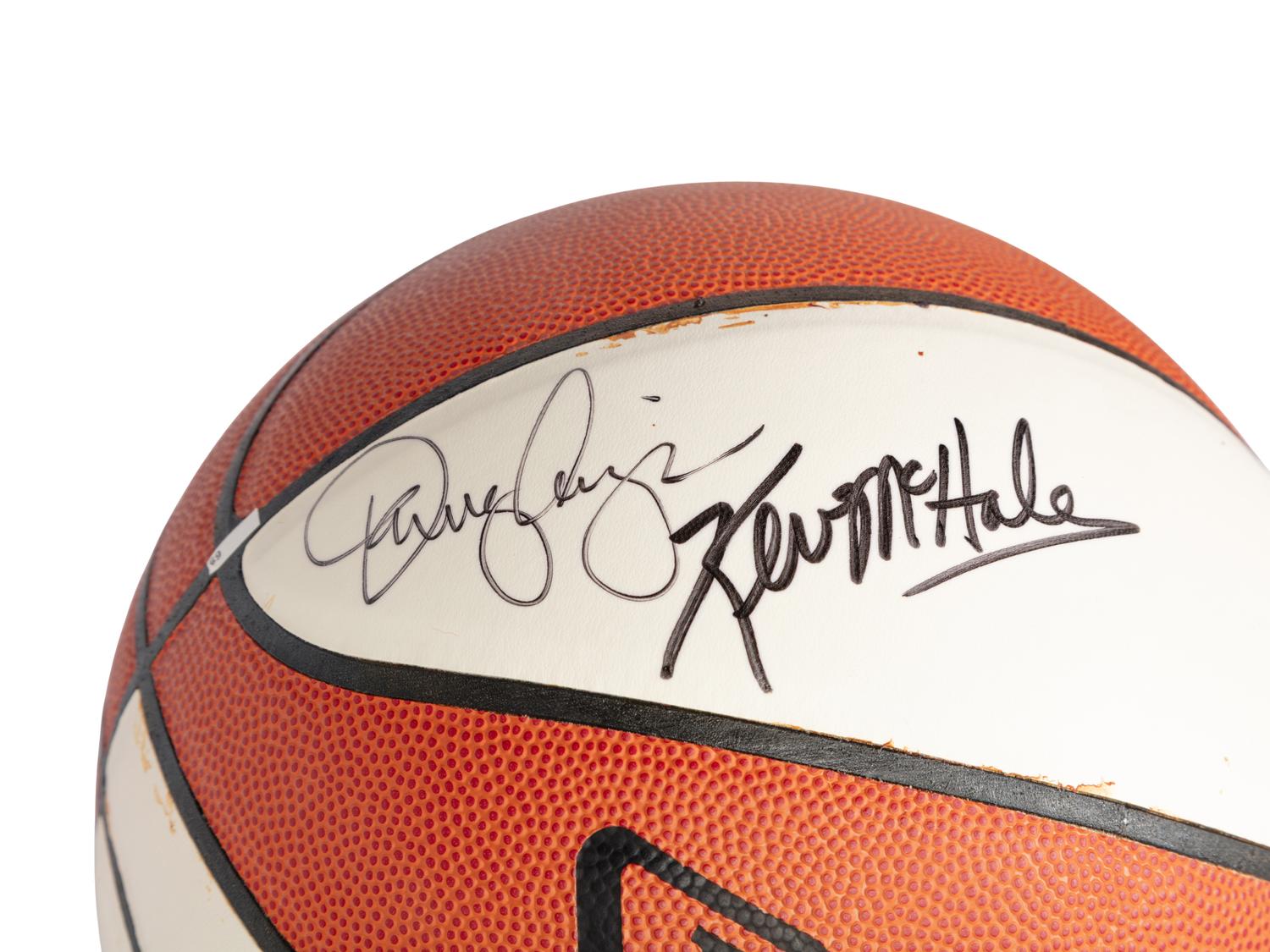A Collection of Basketball Hall of Fame Signed Items (JSA)