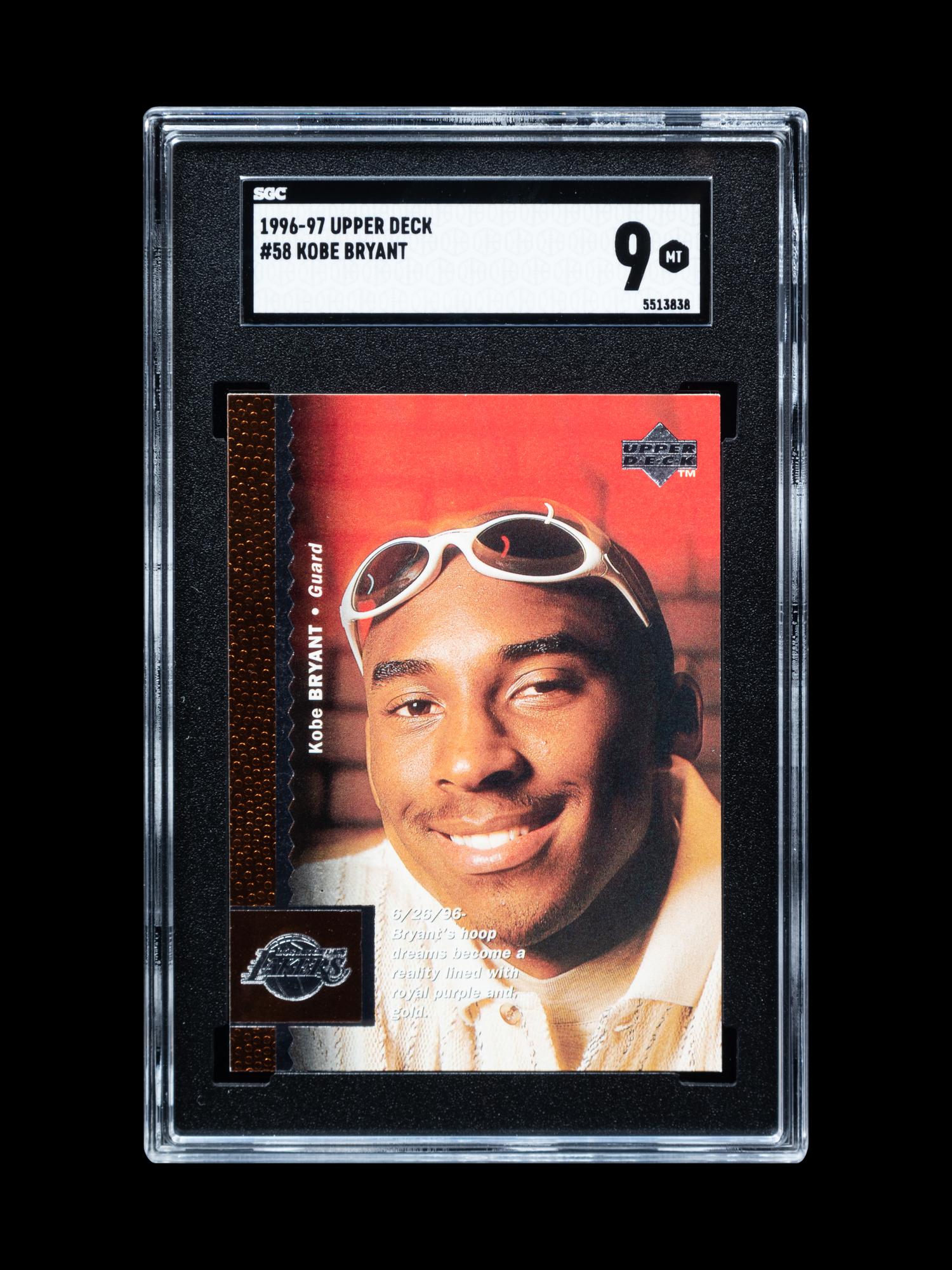 A Group of 1996-97 Upper Deck Kobe Bryant Rookie Basketball Cards,