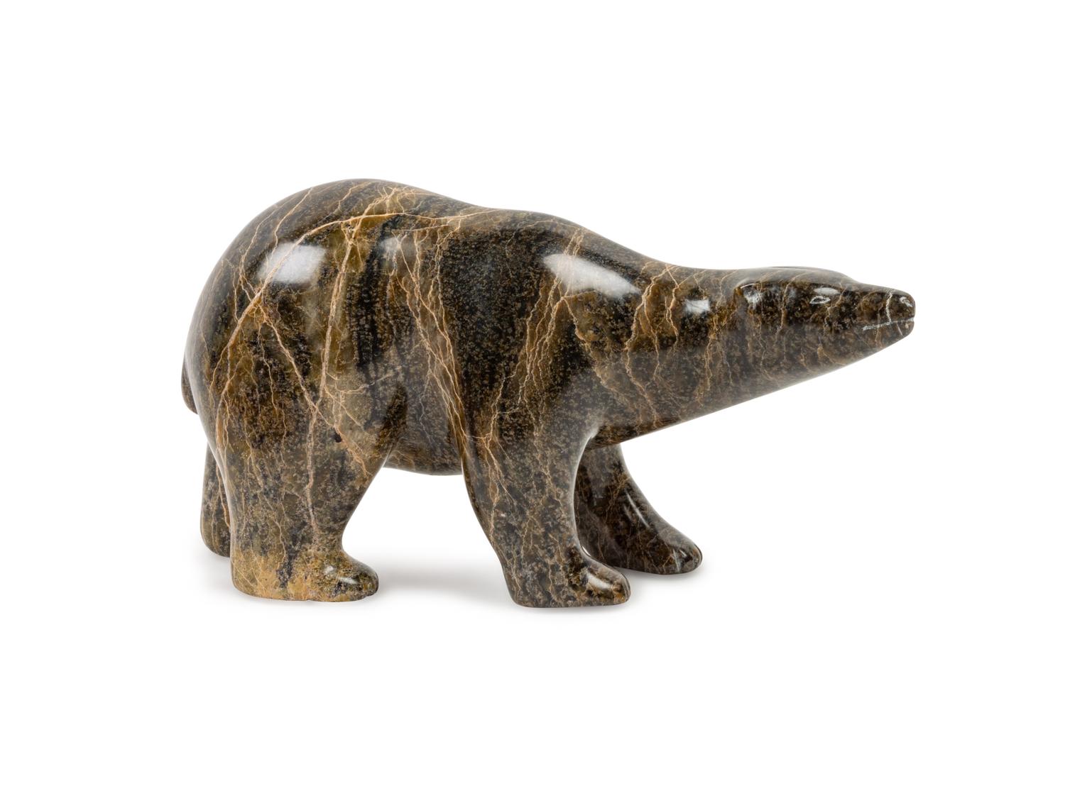Northwest Coast Rattle and Soapstone Bear