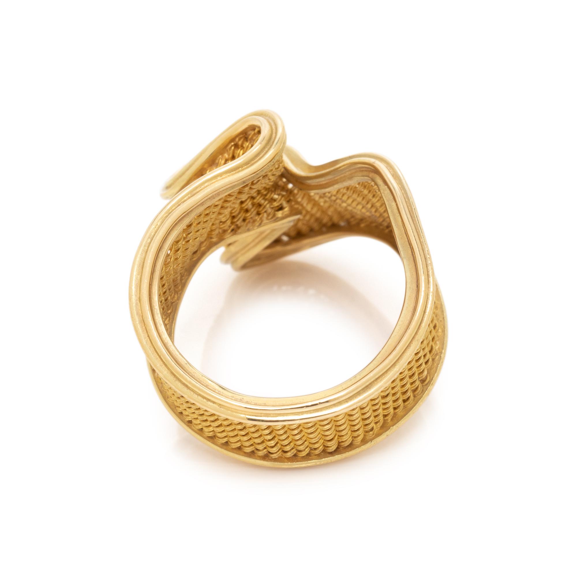 YELLOW GOLD RING