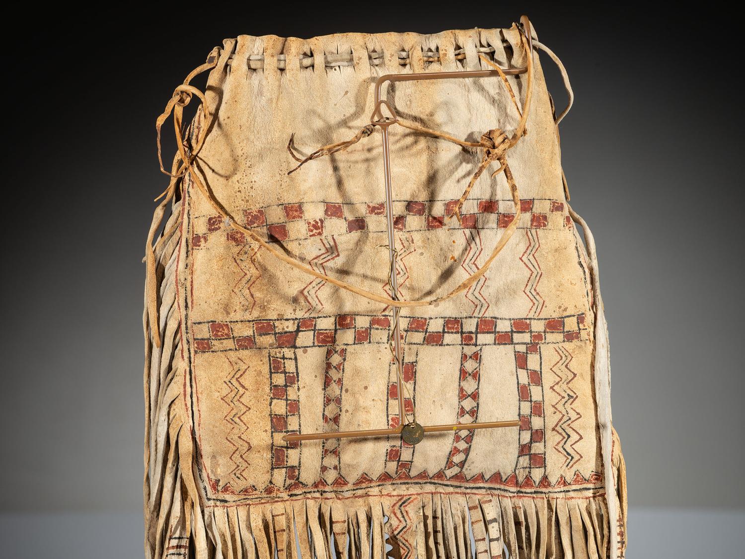 Apache Painted Hide Bag
