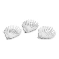 A Set of Three George III Silver Scallop-Form Dishes