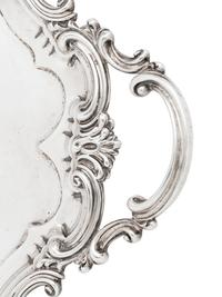 A Victorian Silver Serving Tray