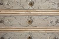A North European Painted Chest of Drawers