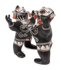 Conjoined Pottery Figures