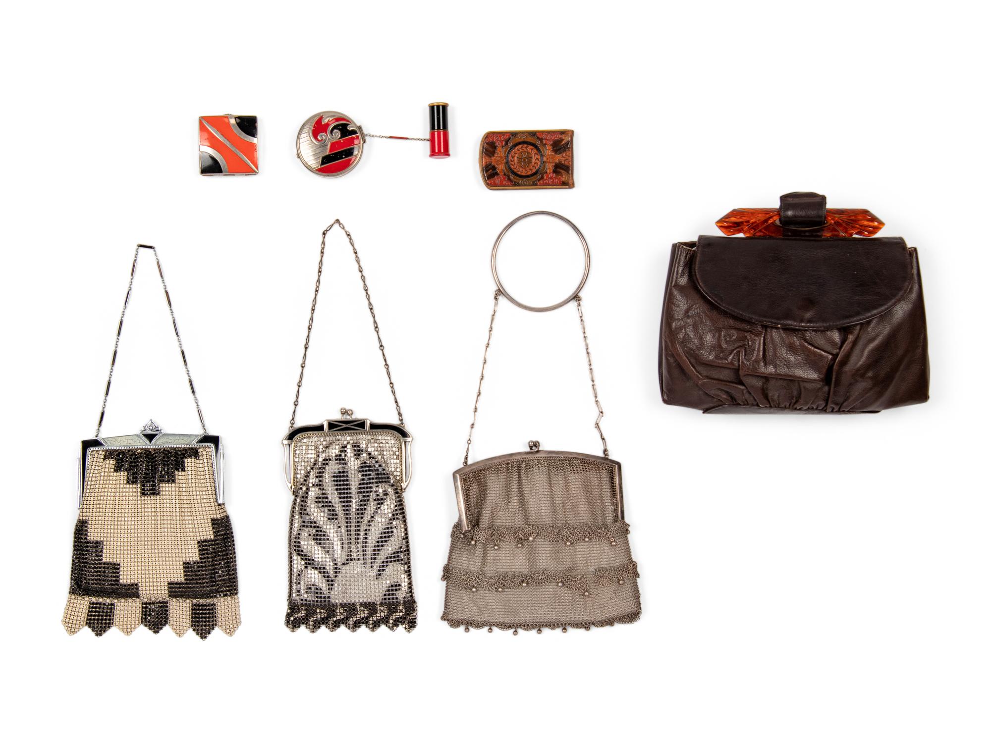 Collection of Seven Vintage Bags and Vanity Cases, 1910-1940s