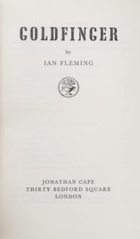 FLEMING, IAN. Group of nine first editions. London, various dates.