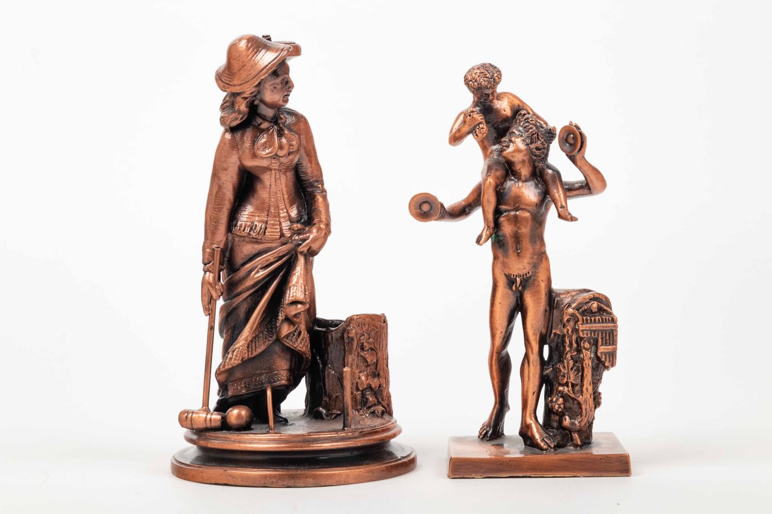 Two Continental Bronze Figures