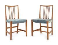 Pair of Dining Chairs Mikael Laursen, Denmark