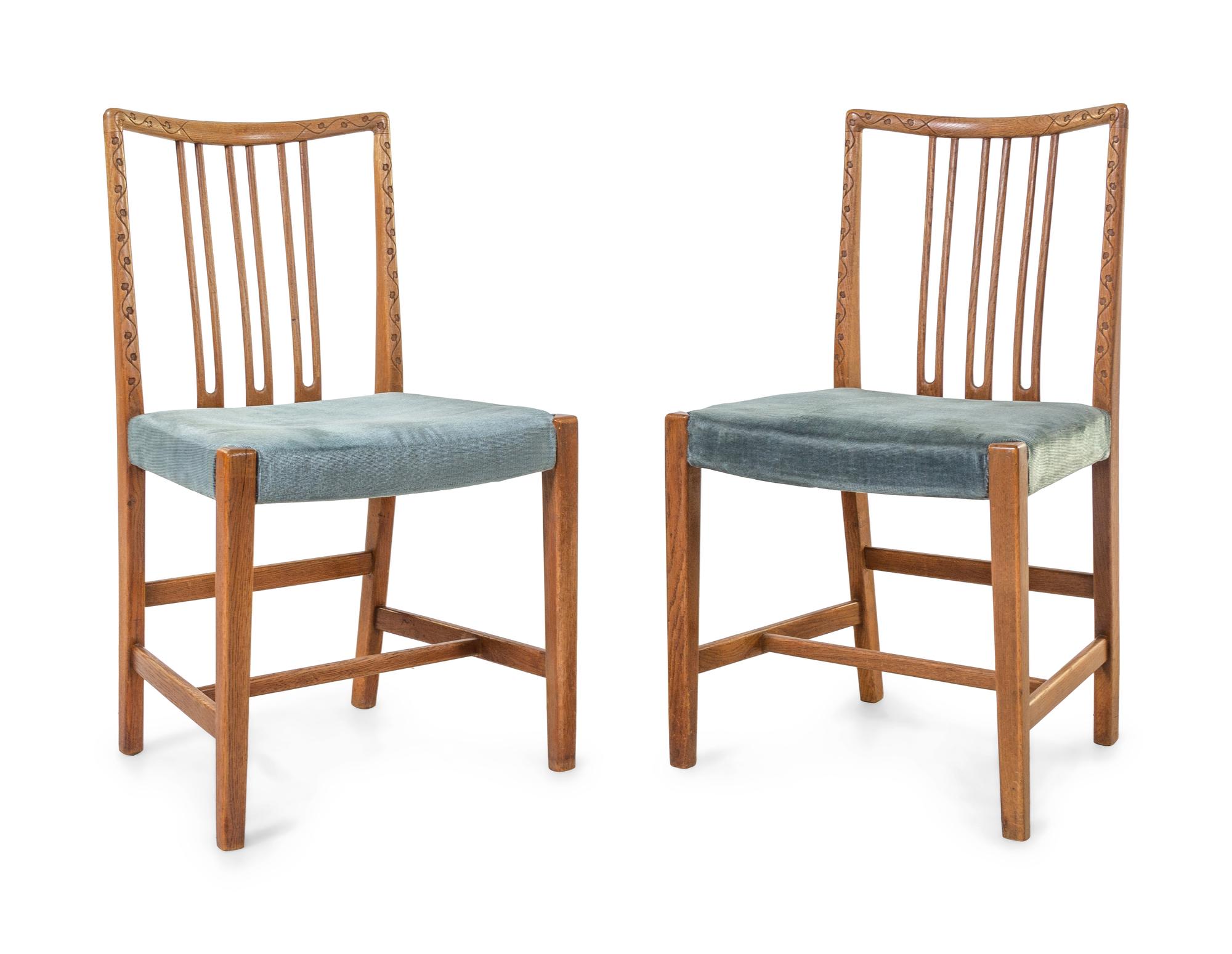 Pair of Dining Chairs Mikael Laursen, Denmark