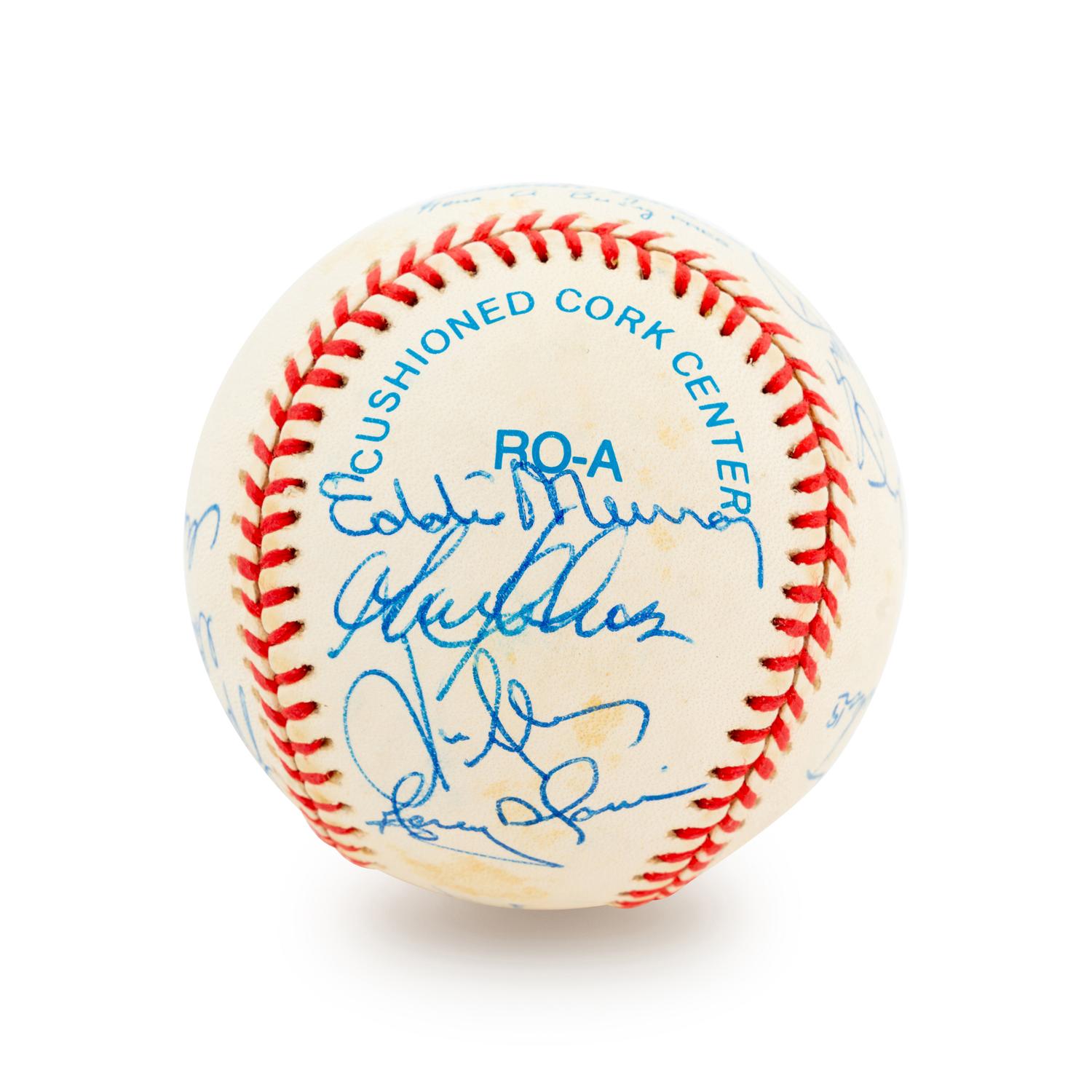 A Group of 19 Los Angeles Angels Signed Baseballs,