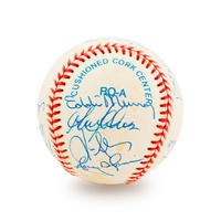 A Group of 19 Los Angeles Angels Signed Baseballs,