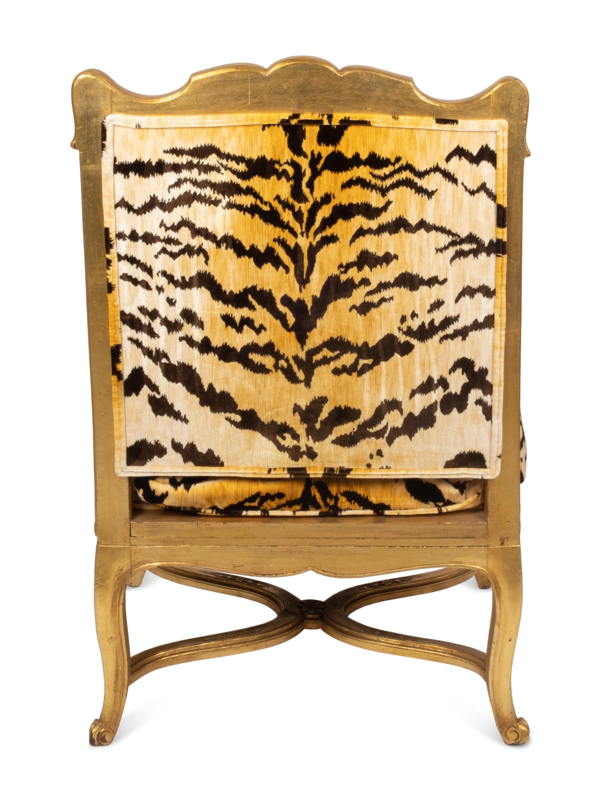A Régence Style Giltwood Fauteuil