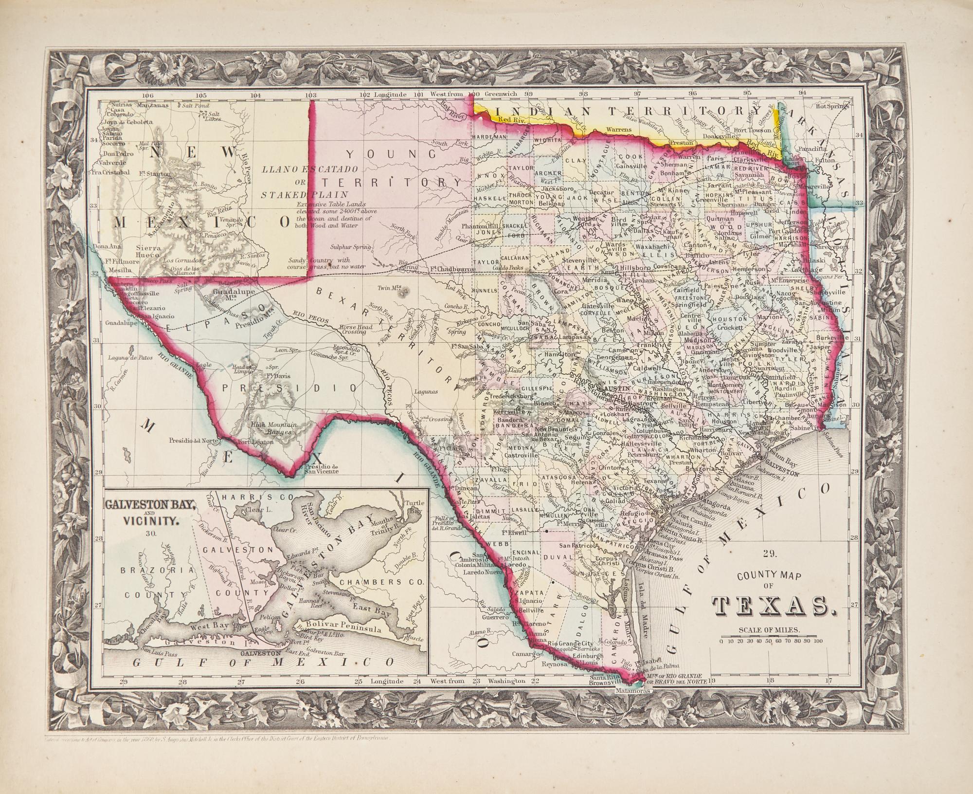 [Maps & Atlases] Mitchell's New General Atlas, Containing Maps of the Various Countries of the World, Plans of Citites, Etc. Embraced in Forty-Seven Quarto Maps, Forming a Series of Seventy-Six Maps and Plans, Together with Statistical Tables