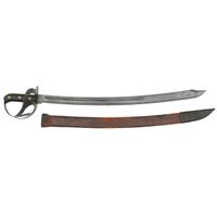 Unmarked WWII-era U.S. M1941 Milsco Klewang Cutlass with Scabbard