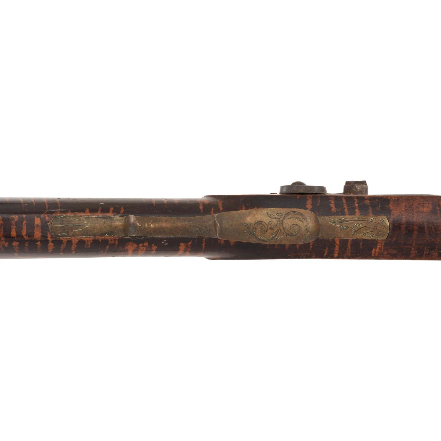 Fullstock Percussion Smooth Rifle by Daniel Brown