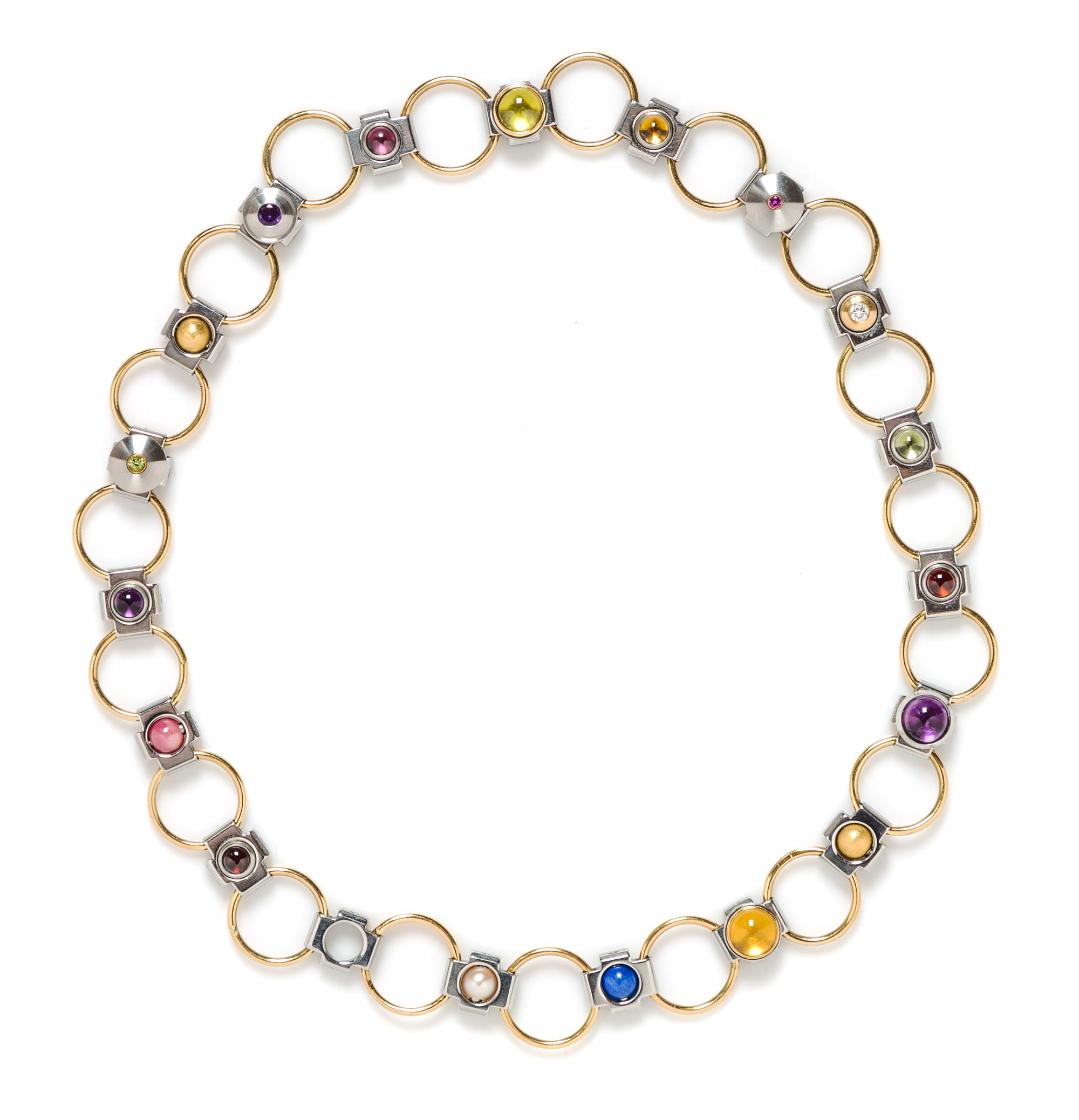 An Ehinger-Schwarz Link Necklace,