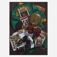 Gary T. Erbe (American, B. 1944) Golden Gloves