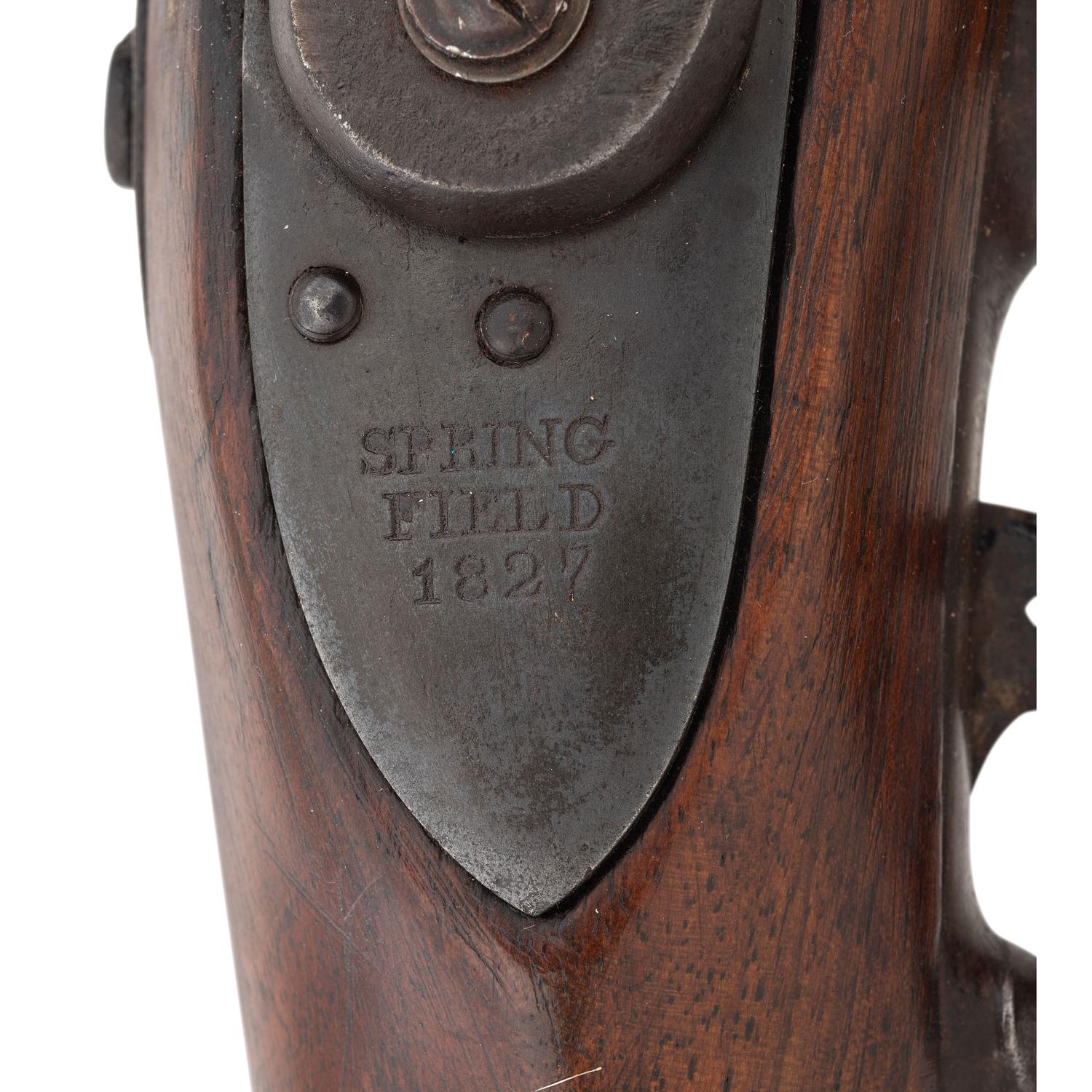 Composite Baden Flintlock Musket with an 1827 Dated US Model 1822 (1816 Type II) Lock