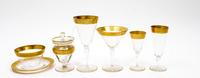 A Collection of Glass Stemware Height of tallest 7 inches. — 20TH CENTURY