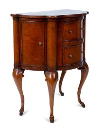 An Italian Walnut Commodino