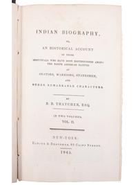 [NATIVE AMERICANS]. A group of works related to Native Americans, including military campaigns, comprising: