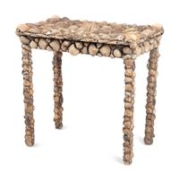 A Shell-Encrusted Grotto Table