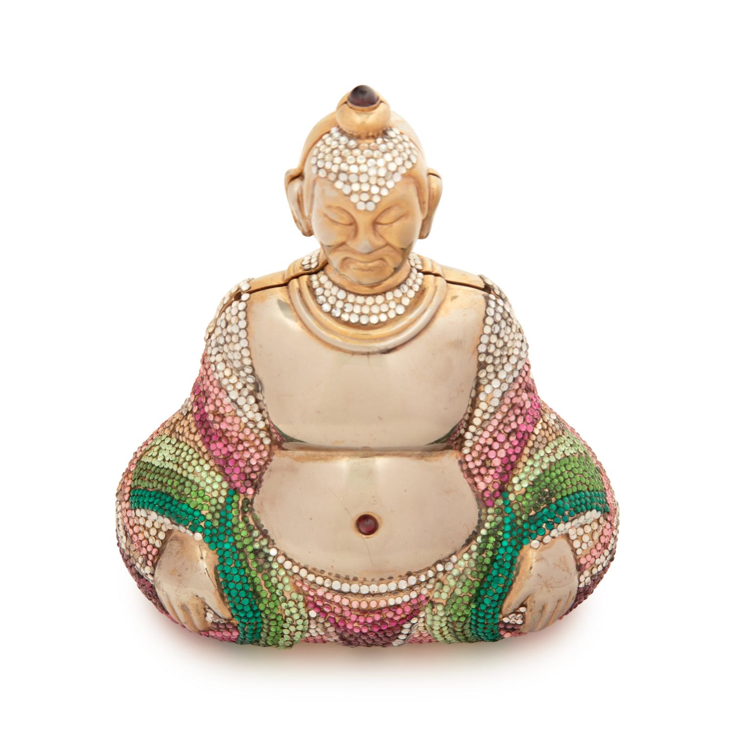 Judith Leiber Buddha Figure Minaudière