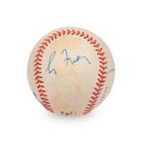 An Atlanta Braves Pitchers Signed Autograph Baseball (Beckett Authentication Services)
