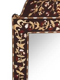 A Pair of Iberian Marquetry Mirrors