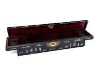 Two Chinese Lacquered Boxes