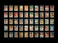 A Near Set of 1952 Topps Baseball Cards (371/407) Featuring Over 60 High Numbers
