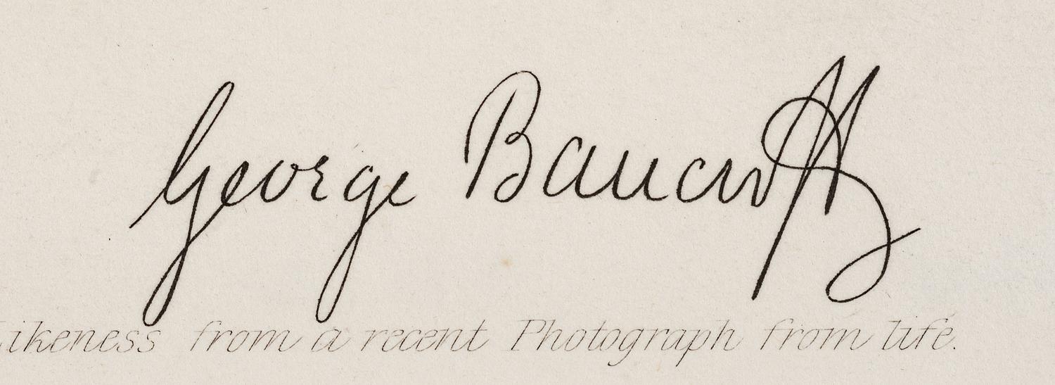 [AUTOGRAPHS]. Signatures of 19th-century American military and political figures.