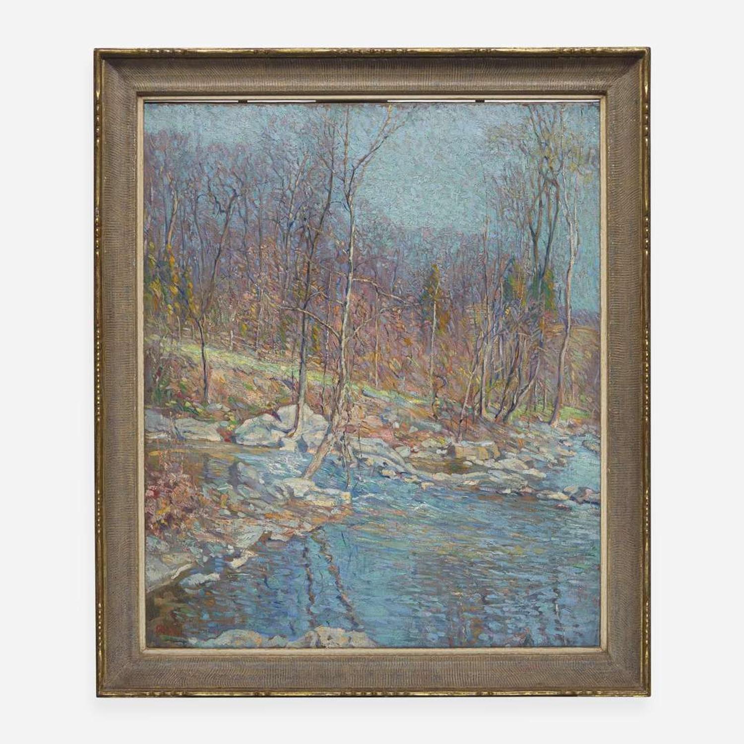 Roy Cleveland Nuse (American, 1885–1975) Cabin Run, Tohickon (Springtime Late and Soon)