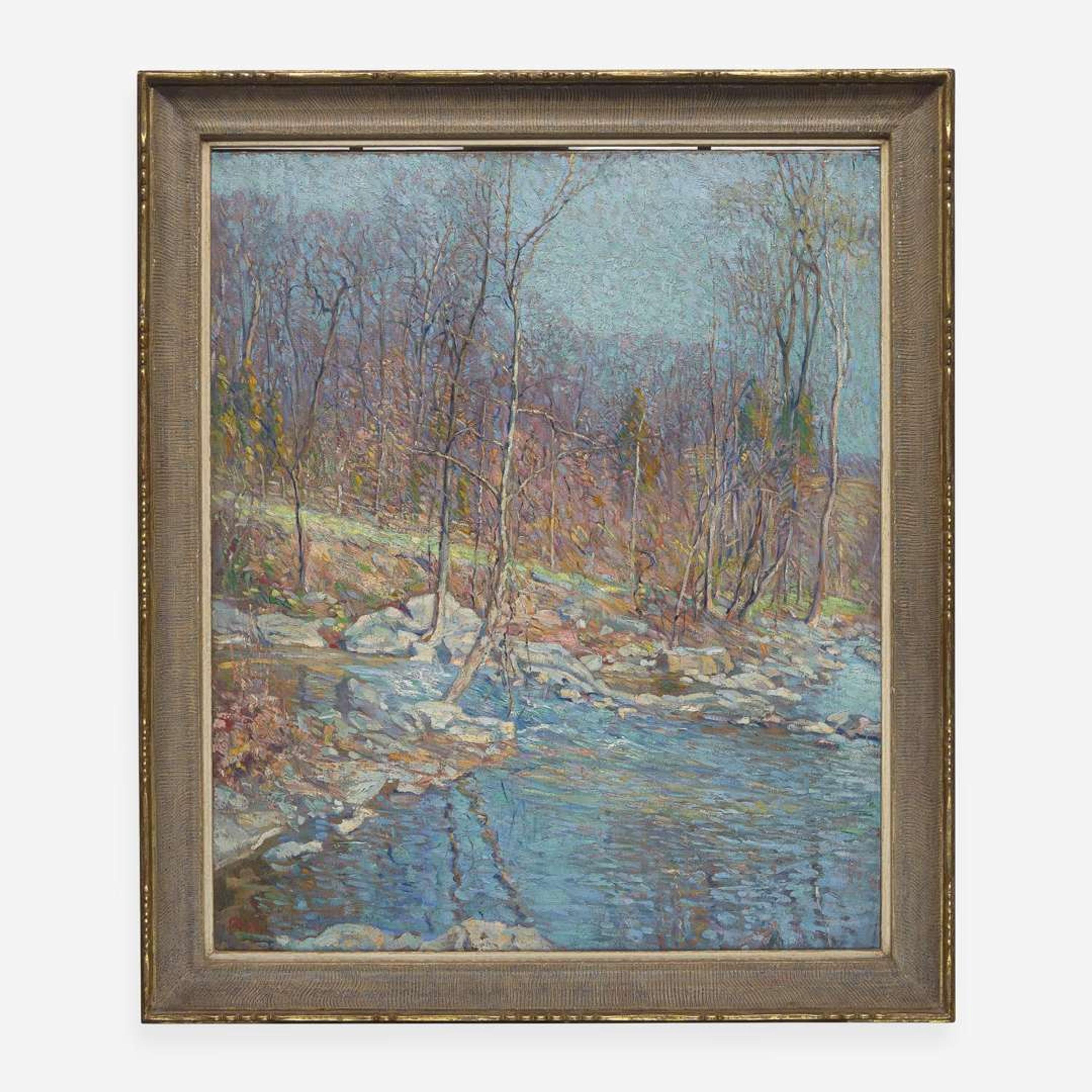 Roy Cleveland Nuse (American, 1885–1975) Cabin Run, Tohickon (Springtime Late and Soon)