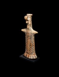 A Boeotian Terracotta Votive Figure of a Goddess