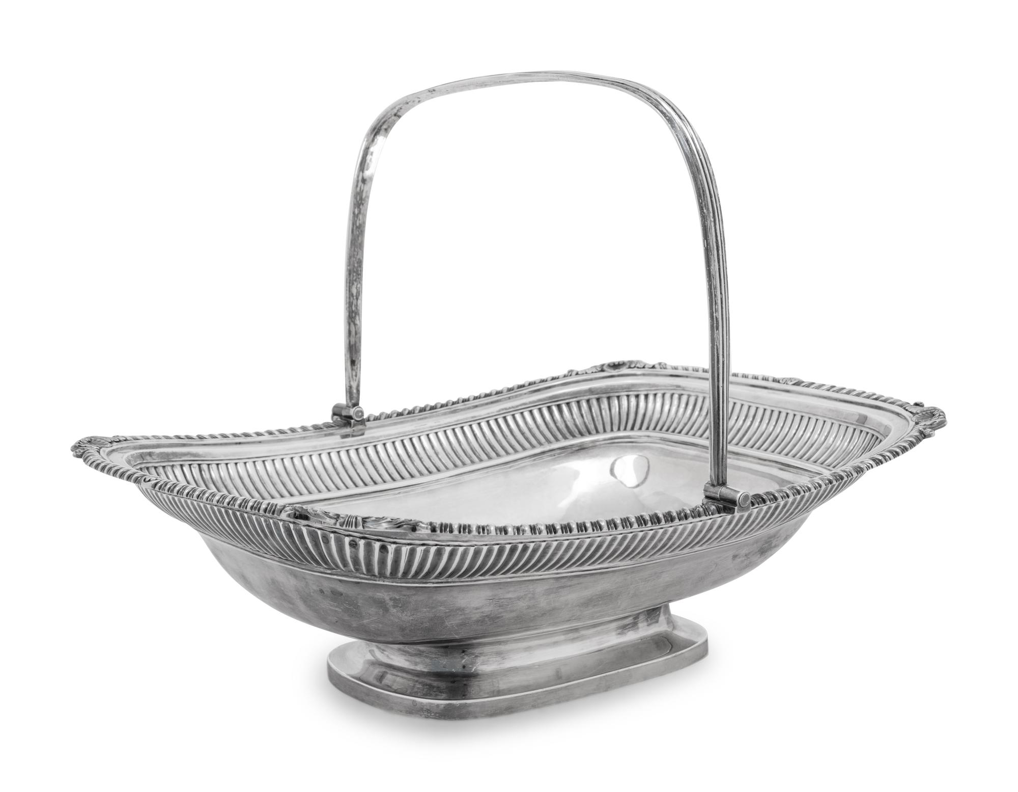 A Paul Storr Silver Cake Basket