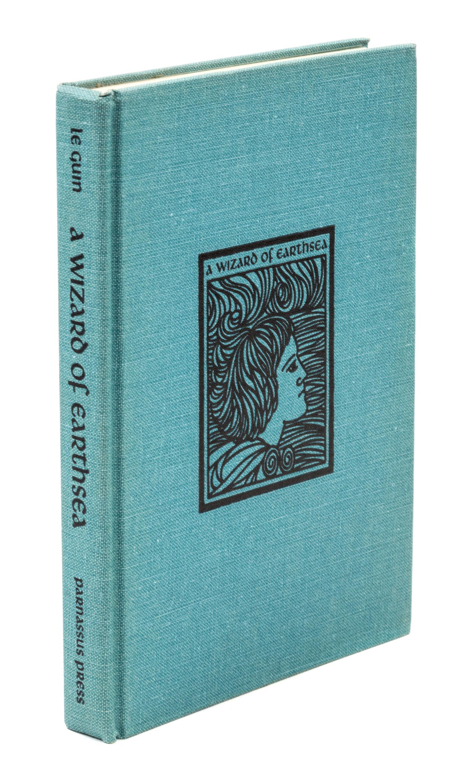 LE GUIN, URSULA K. A Wizard of Earthsea. Berkeley, CA, 1968. Library edition. With ALS from L. W. Currey.
