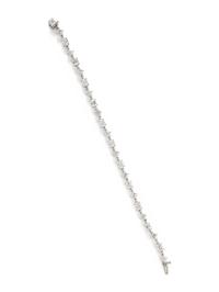 WHITE GOLD AND DIAMOND BRACELET