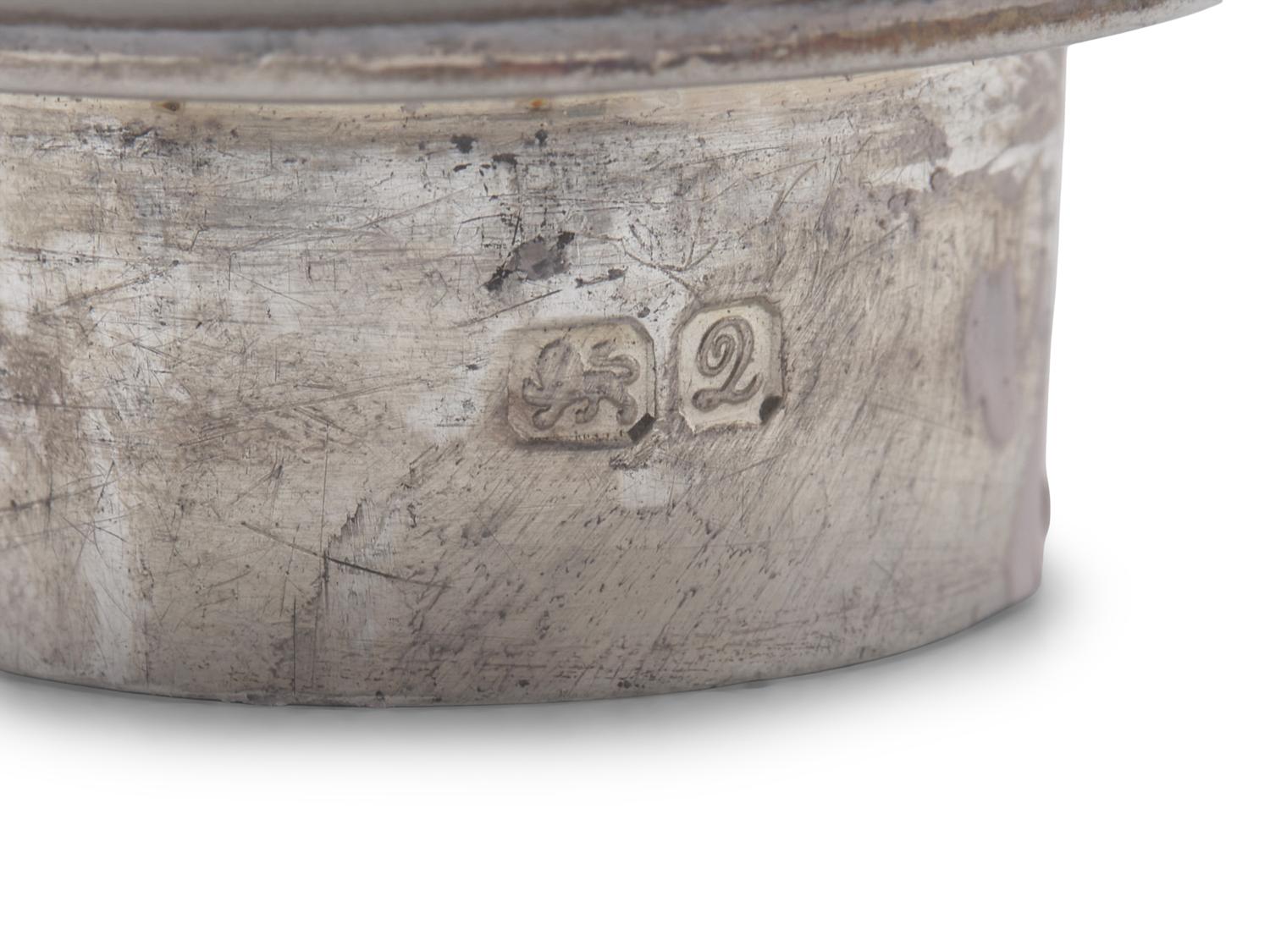A Set of Four George V Silver Repoussé Casters